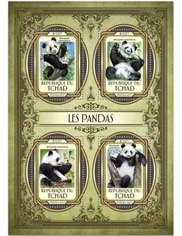 n° 1795/1798 - Timbre TCHAD Poste