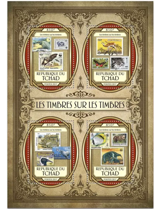 n° 1815/1818 - Timbre TCHAD Poste