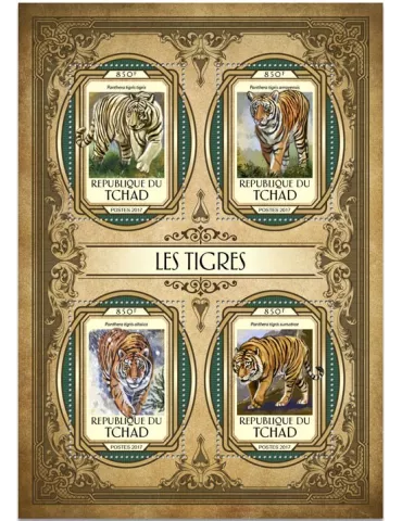 n° 1847/1850 - Timbre TCHAD Poste