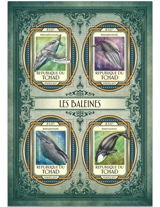 n° 1855/1858 - Timbre TCHAD Poste