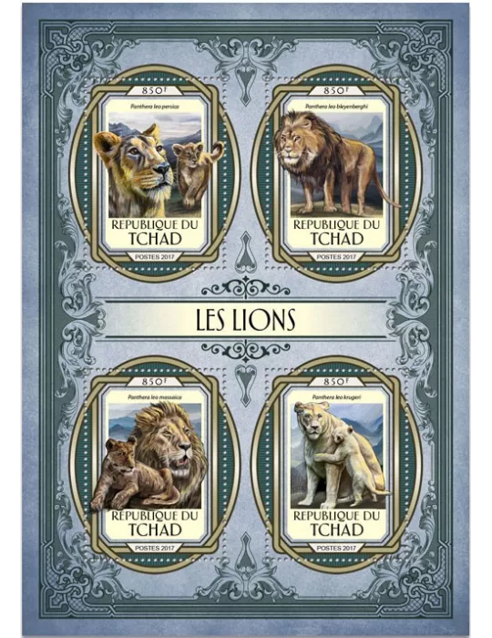 n° 1863/1866 - Timbre TCHAD Poste