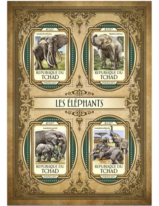 n° 1867/1870 - Timbre TCHAD Poste