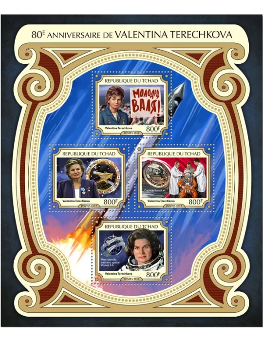 n° 1931/1934 - Timbre TCHAD Poste