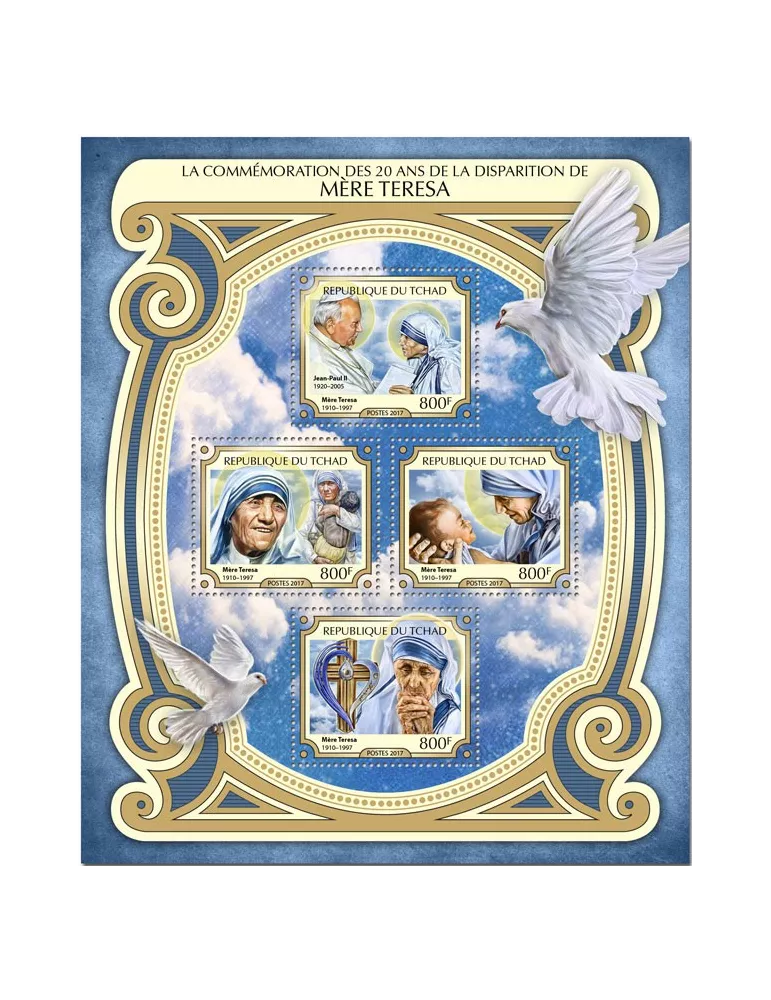 n° 1951/1954 - Timbre TCHAD Poste