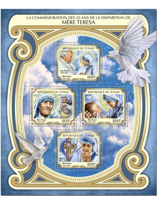 n° 1951/1954 - Timbre TCHAD Poste