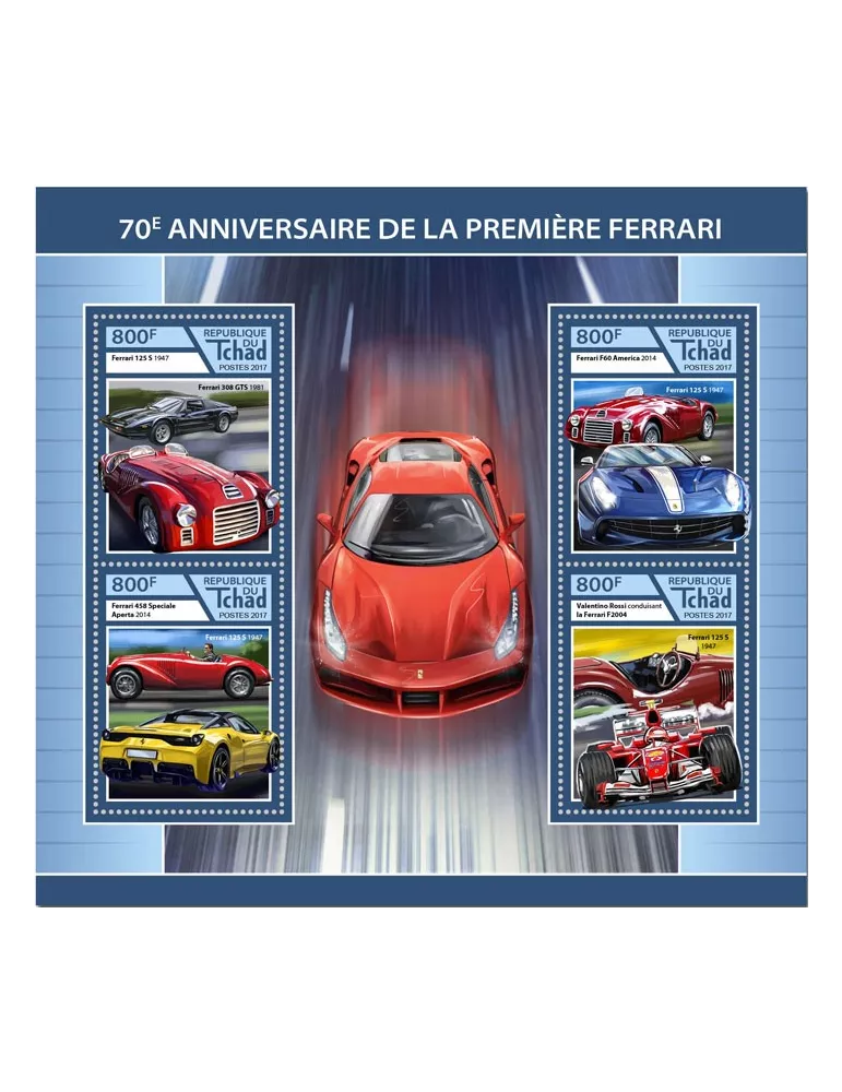 n° 2023/2026 - Timbre TCHAD Poste