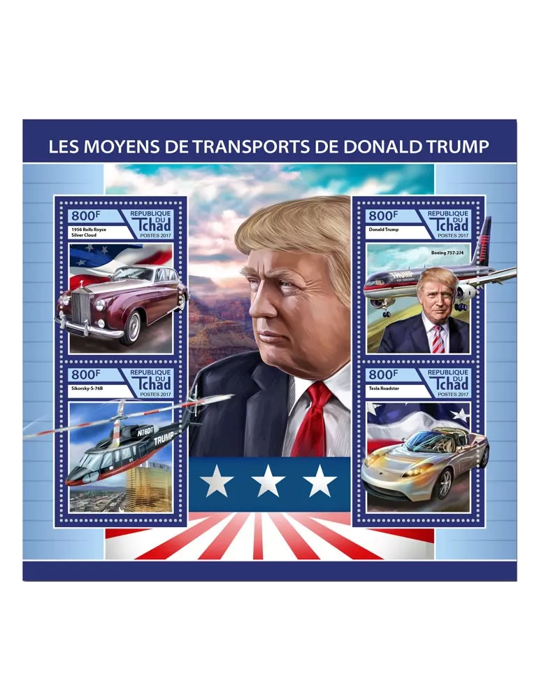 n° 2059/2062 - Timbre TCHAD Poste