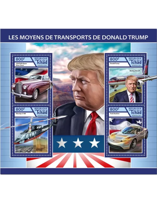 n° 2059/2062 - Timbre TCHAD Poste