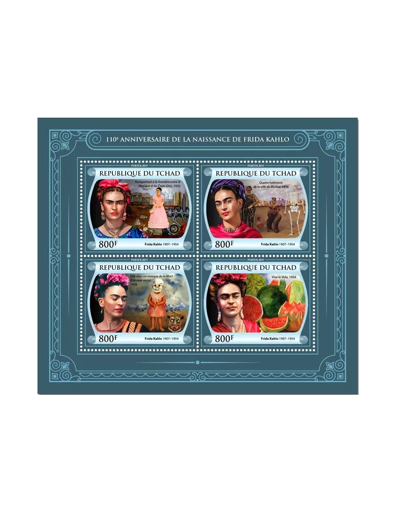 n° 2083/2086 - Timbre TCHAD Poste