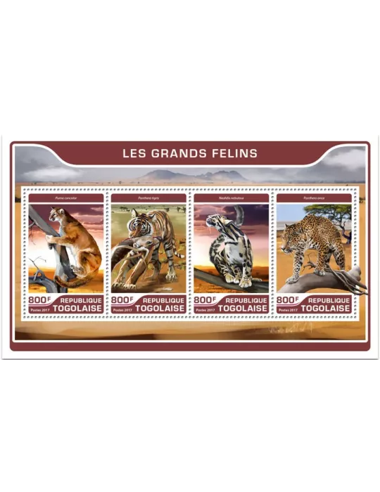 n° 5590/5593 - Timbre TOGO Poste