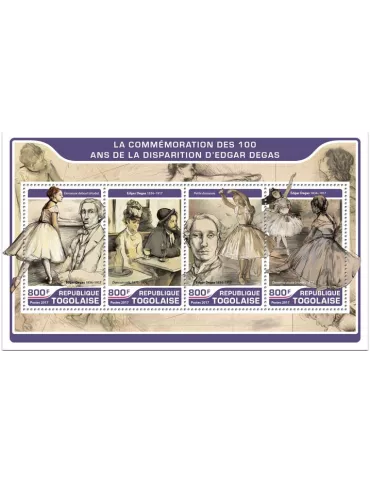 n° 5614/5617 - Timbre TOGO Poste