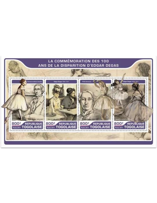 n° 5614/5617 - Timbre TOGO Poste