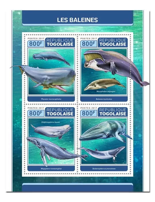 n° 5658/5661 - Timbre TOGO Poste