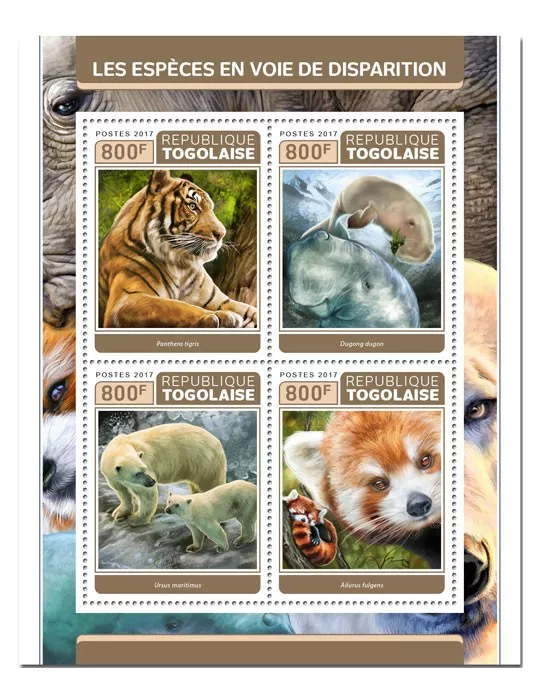 n° 5678/5681 - Timbre TOGO Poste