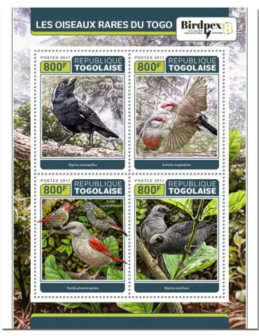 n° 5682/5685 - Timbre TOGO Poste