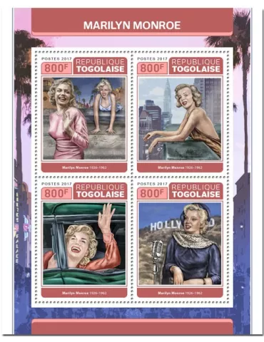 n° 5714/5717 - Timbre TOGO Poste