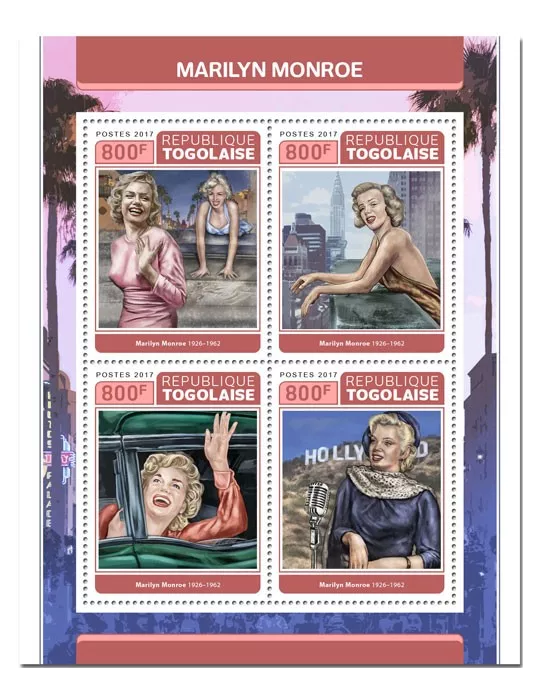 n° 5714/5717 - Timbre TOGO Poste