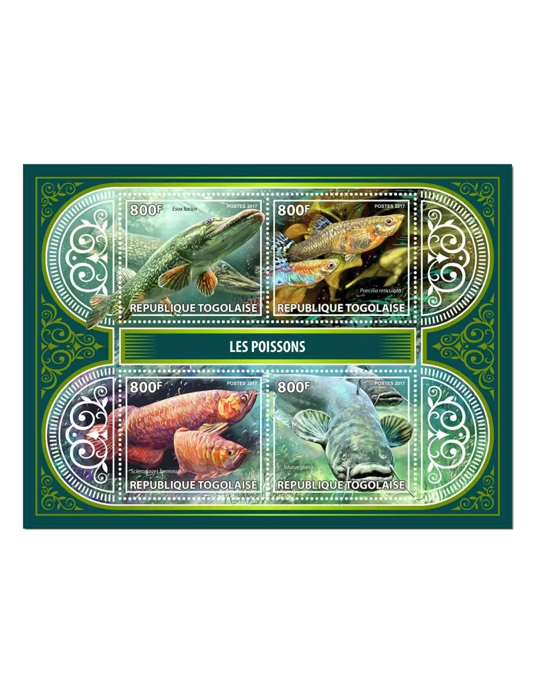 n° 5788/5791 - Timbre TOGO Poste