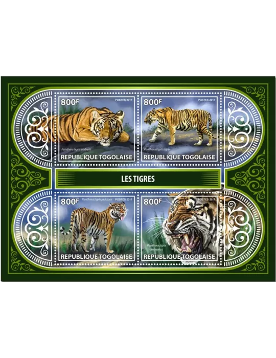 n° 5796/5799 - Timbre TOGO Poste