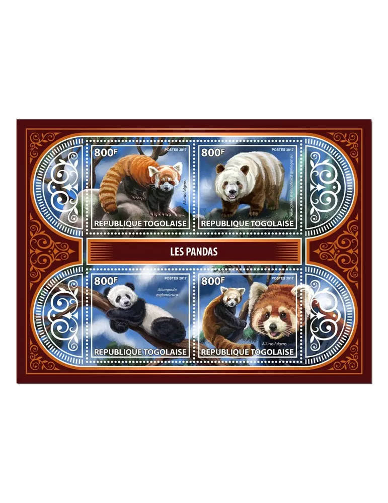 n° 5800/5803 - Timbre TOGO Poste