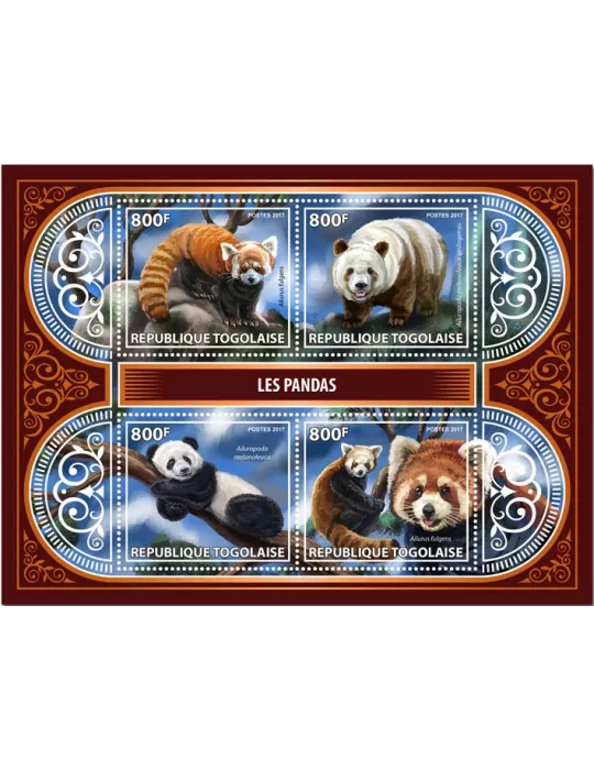 n° 5800/5803 - Timbre TOGO Poste