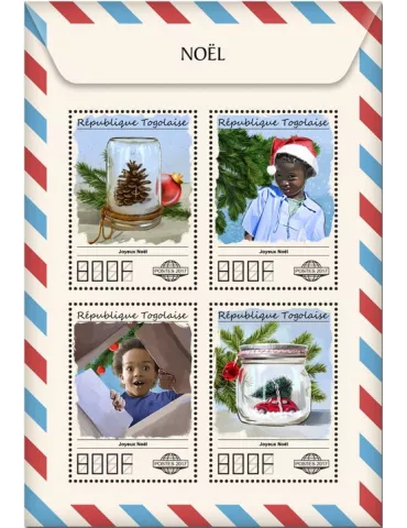 n° 5877/5880 - Timbre TOGO Poste