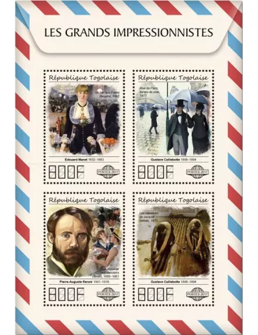 n° 5889/5892 - Timbre TOGO Poste