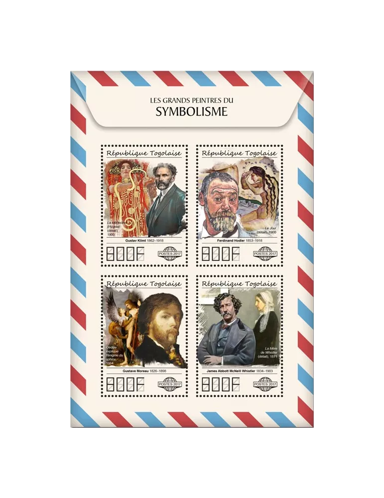 n° 5905/5908 - Timbre TOGO Poste