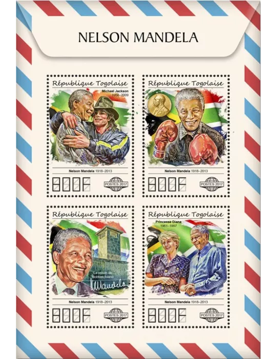 n° 5937/5940 - Timbre TOGO Poste