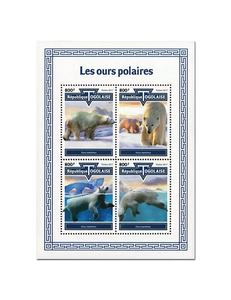 n° 6055/6058 - Timbre TOGO Poste