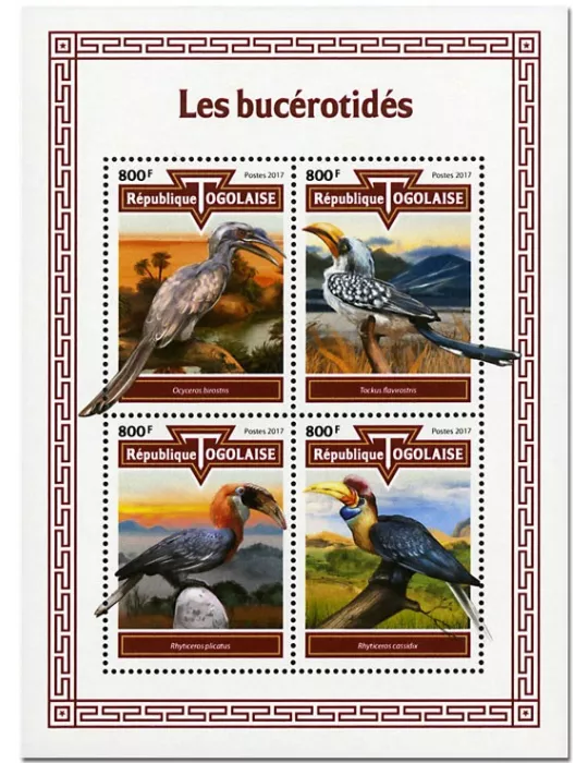 n° 6115/6118 - Timbre TOGO Poste