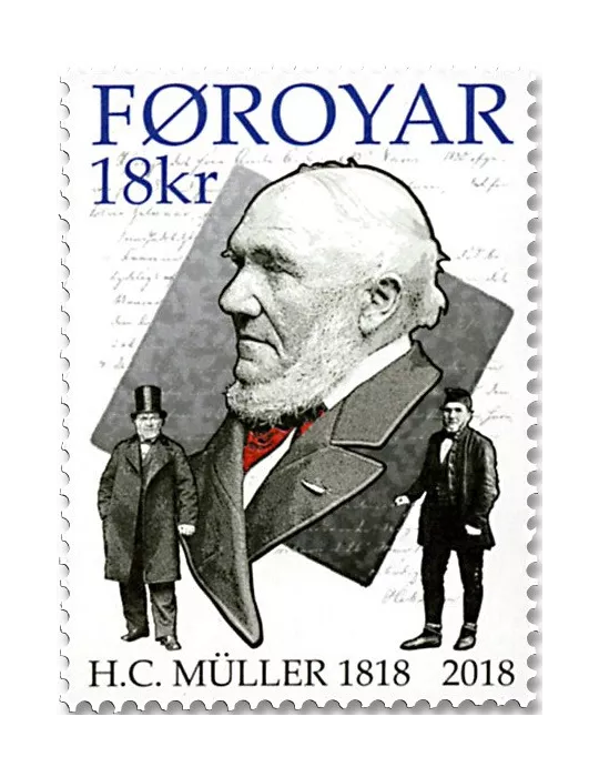 n° 909 - Timbre ILE FEROE Poste