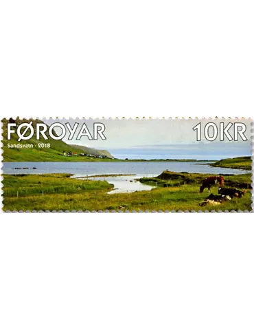 n° 910/911 - Timbre ILE FEROE Poste