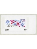 n° 16 - Timbre SINGAPOUR Timbres de distributeurs
