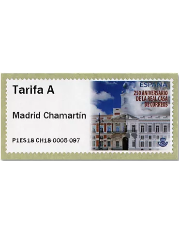 n° 144 - Timbre ESPAGNE Timbres de distributeurs