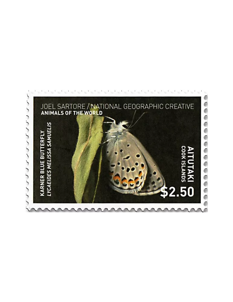 n° 718/721 - Timbre AITUTAKI Poste