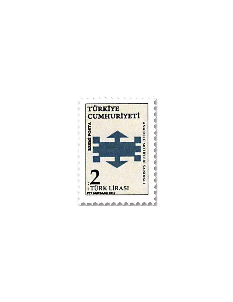 n° 357/365 - Timbre TURQUIE Timbres de service