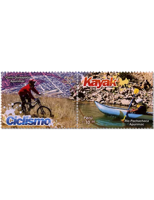 n° 2155/2156 - Timbre PÉROU Poste