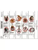 n° 3609/3618 - Timbre PAYS-BAS Poste