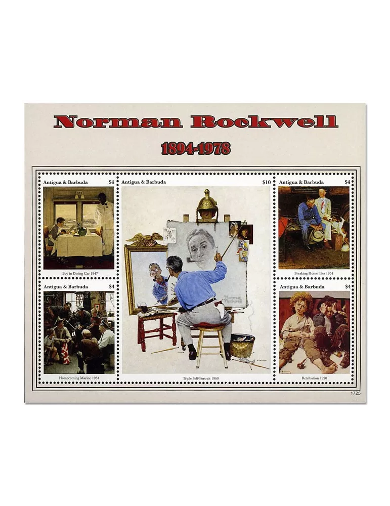 n° 4676/4680 - Timbre ANTIGUA Poste