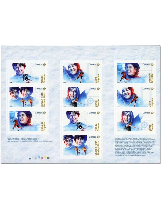 n° 3475/3479 - Timbre CANADA Poste