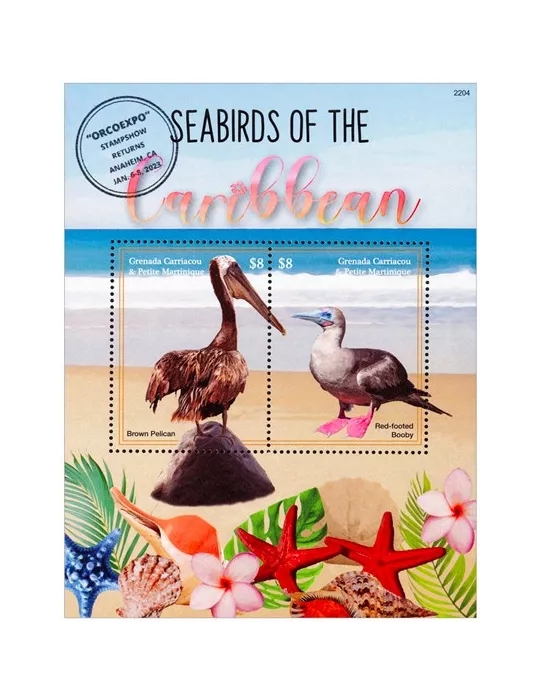 n° 743A - Timbre GRENADINES Blocs et feuillets