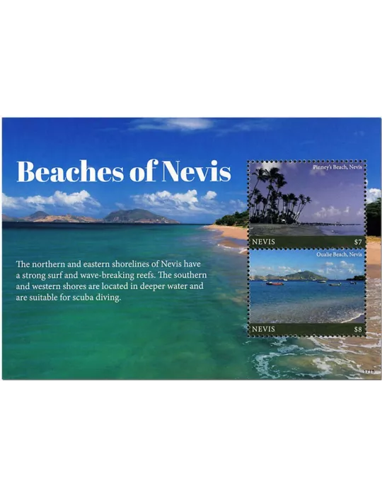 n° 388 - Timbre NEVIS Blocs et feuillets