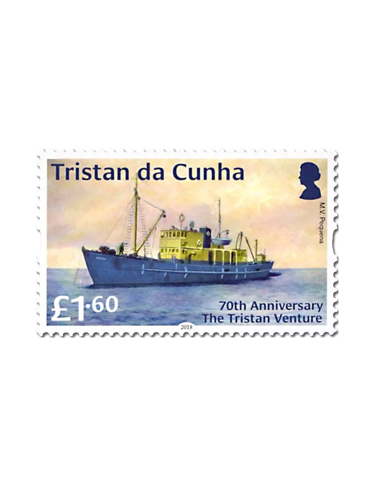 n° 1196/1199 - Timbre TRISTAN DA CUNHA Poste