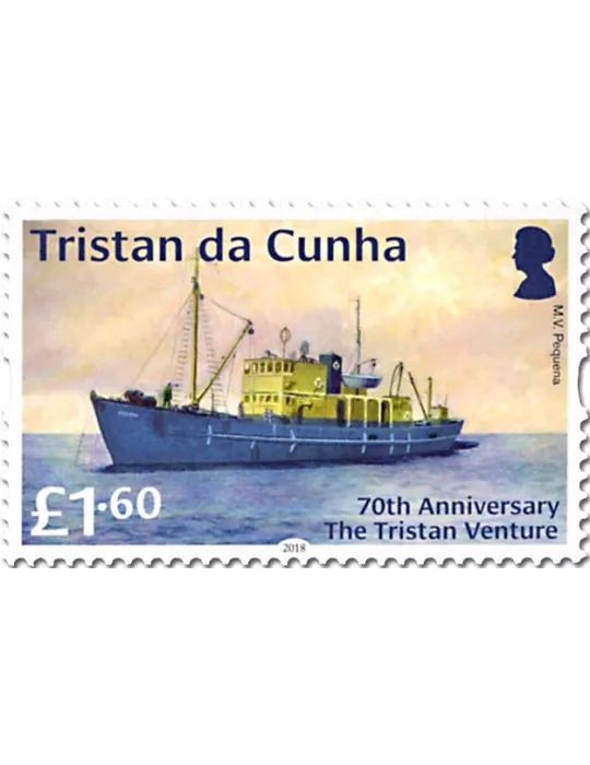 n° 1196/1199 - Timbre TRISTAN DA CUNHA Poste