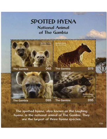 n° 5830/5833 - Timbre GAMBIE Poste