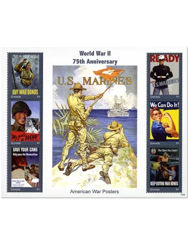 n° 6151/6156 - Timbre GRENADE Poste