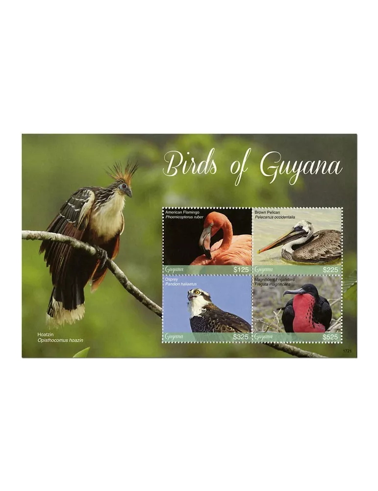 n° 6910/6913 - Timbre GUYANA Poste