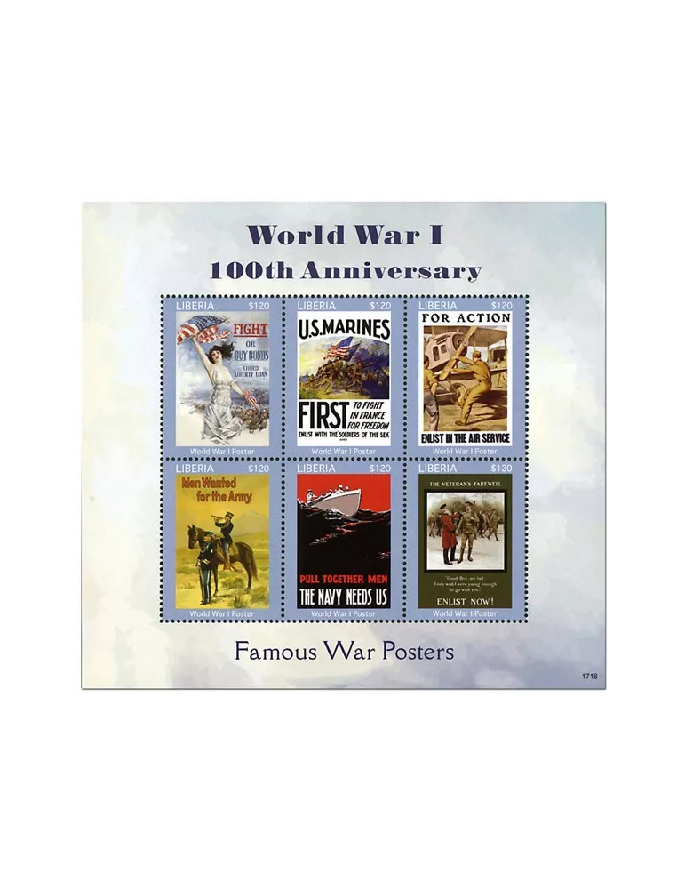 n° 5963/5968 - Timbre LIBERIA Poste