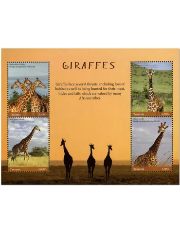 n° 4065/4068 - Timbre TANZANIE Poste